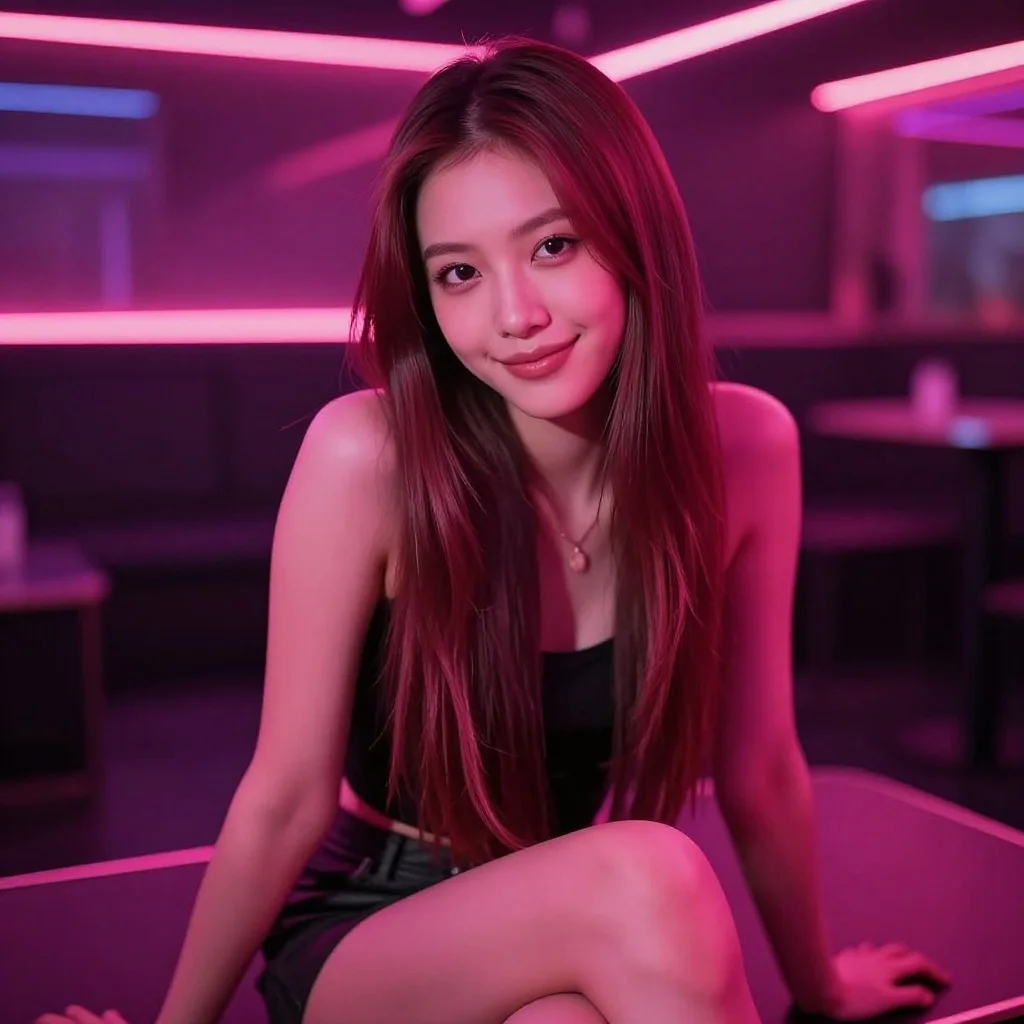 Bianca — una compagna AI audace ma ritrosa su Flirt AI